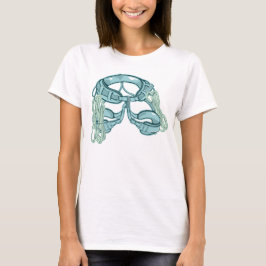 Sten klätterfyr med snabba ritningar t shirt