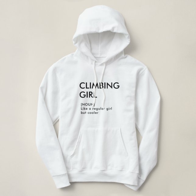 Sten klättergåva till henne t shirt (Design framsida)