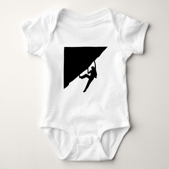 Sten klätterSilhouette T-shirt (Framsida)