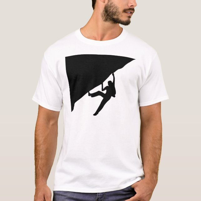Sten klätterSilhouette T-shirt (Framsida)