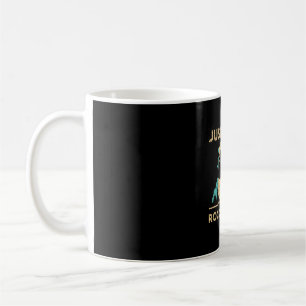 Sten klättersklätter för påfyllning av bouldering kaffemugg