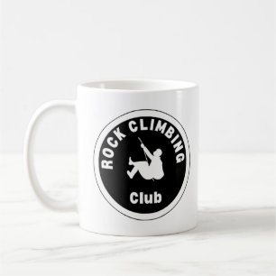 Sten klättrande klubb kaffemugg