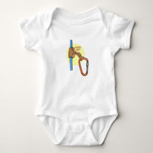 Sten klättrande Prusik Hitch T Shirt