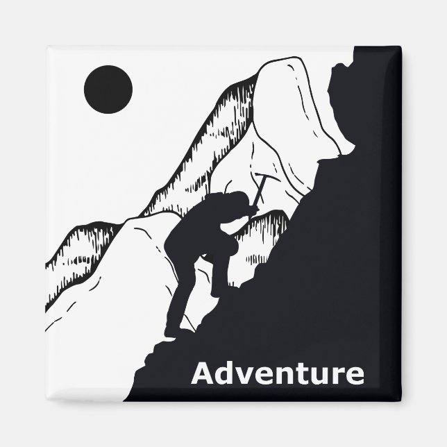 sten klättrar i en explosionsartad spiral magnet (Framsidan)