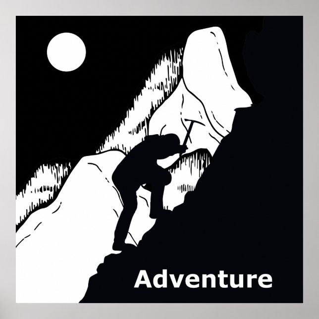 sten klättrar i en explosionsartad spiral poster (Framsidan)