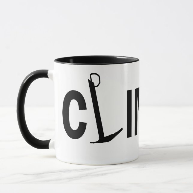 sten klättrar klimat mugg (Vänster)