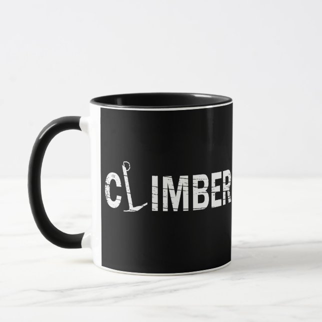 sten klättrar klimat mugg (Vänster)