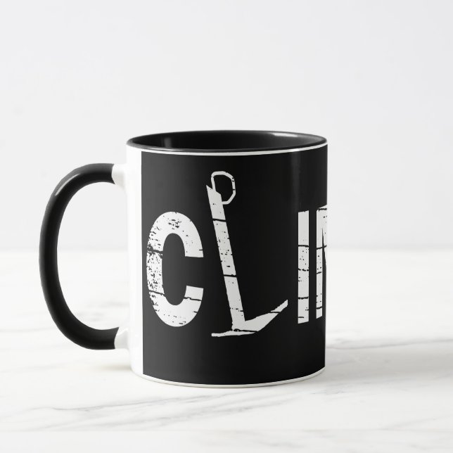 sten klättrar klimat mugg (Vänster)