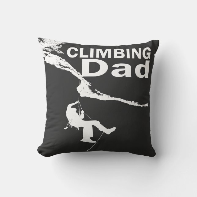 Sten klättrar pappa kudde (Framsida)