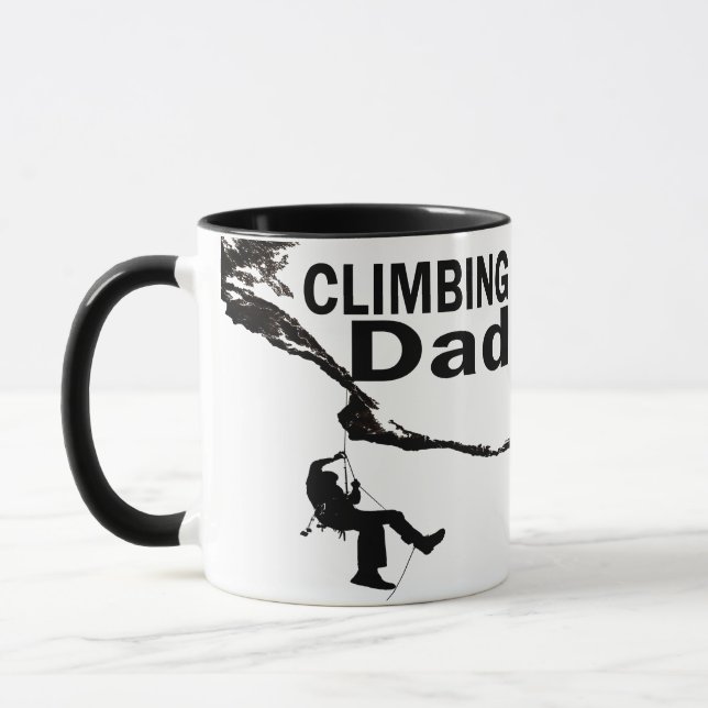 Sten klättrar pappa mugg (Vänster)