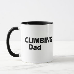 Sten klättrar pappa mugg