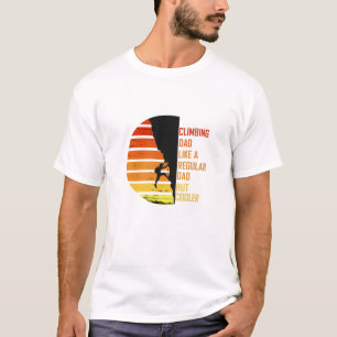 Sten klättrar pappa t shirt