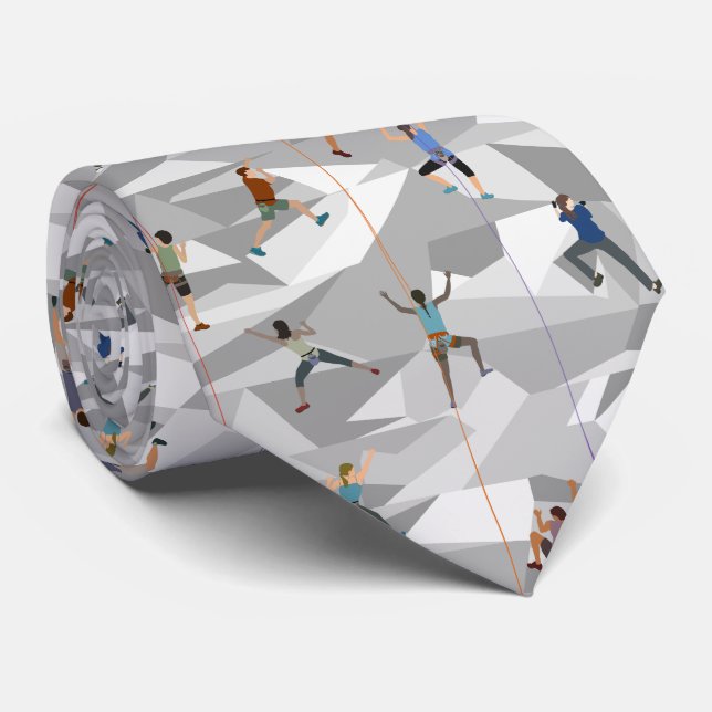 Sten klättring i Grays Neck Tie Slips (Rullad)