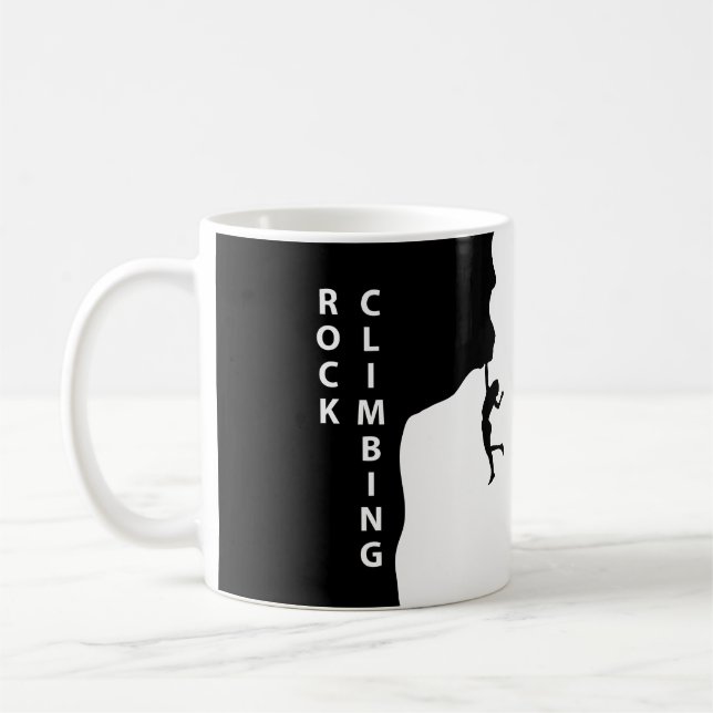 Sten klättring kaffemugg (Vänster)