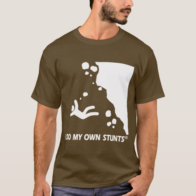 Sten-klättring min egna jippon tee shirt (Framsida)