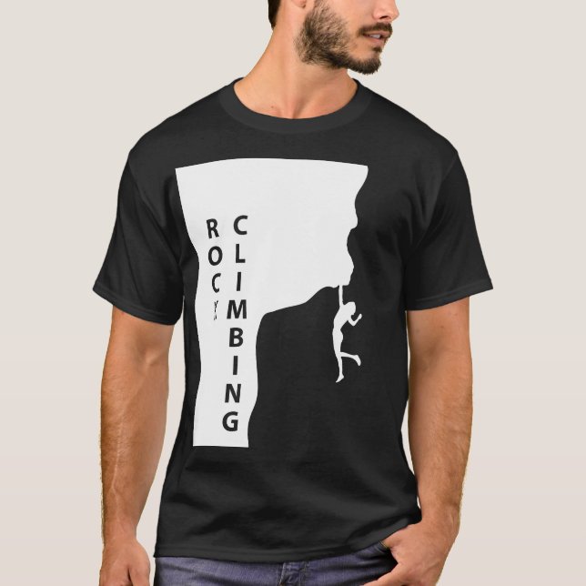 Sten klättring t shirt (Framsida)