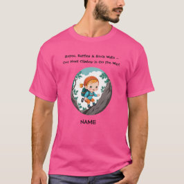 Sten Kliber Äventyr Theme Girl Baby T Shirt