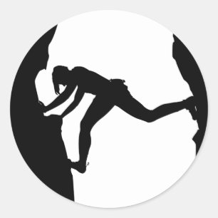 Sten Kliber Boulding Sticker Runt Klistermärke
