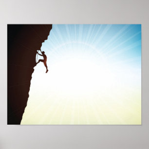 Sten Kliber Silhouette Sol Flare Poster