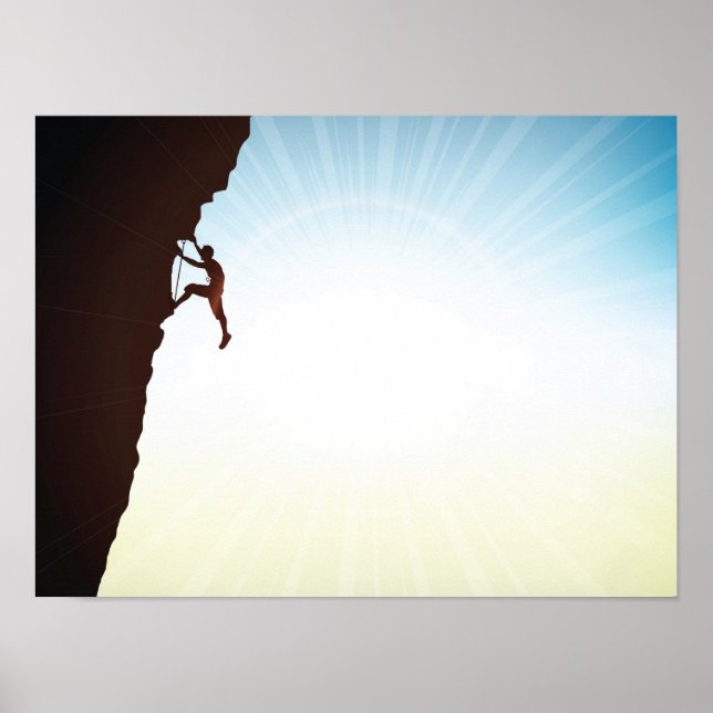 Sten Kliber Silhouette Sol Flare Poster (Framsidan)
