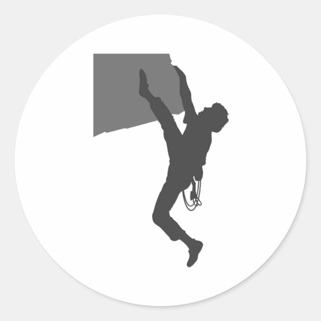 Sten Kliber Sticker Runt Klistermärke (Framsida)