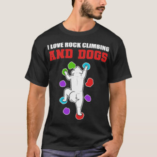 Sten Klimatande Hundar Hund älskare Gift T Shirt