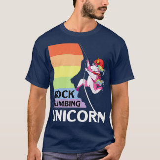 Sten Klimatande Unicorn Magic Bouldering Kliber T Shirt