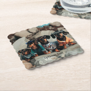 Sten Klimatdocka Drick Coasters Underlägg Papper