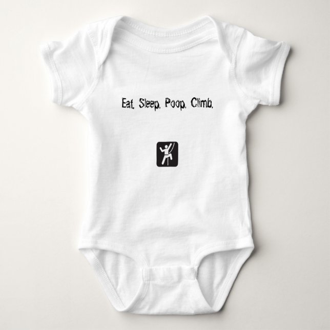 Sten Klimatning Baby T-Shirt (Framsida)