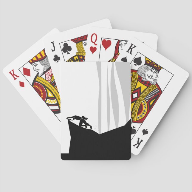 Sten Klipp 1 Spel Kort (Baksidan)