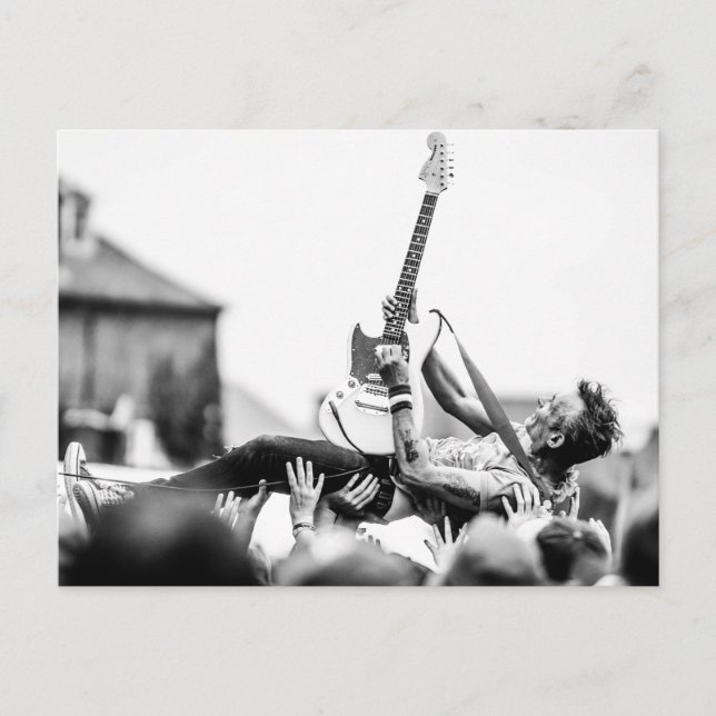 Sten konsert vykort (Framsida)