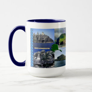 Sten Landscapes of Alaska Collage Mugg