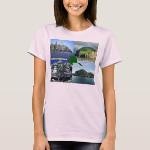 Sten Landscapes of Alaska Collage Womens Tee