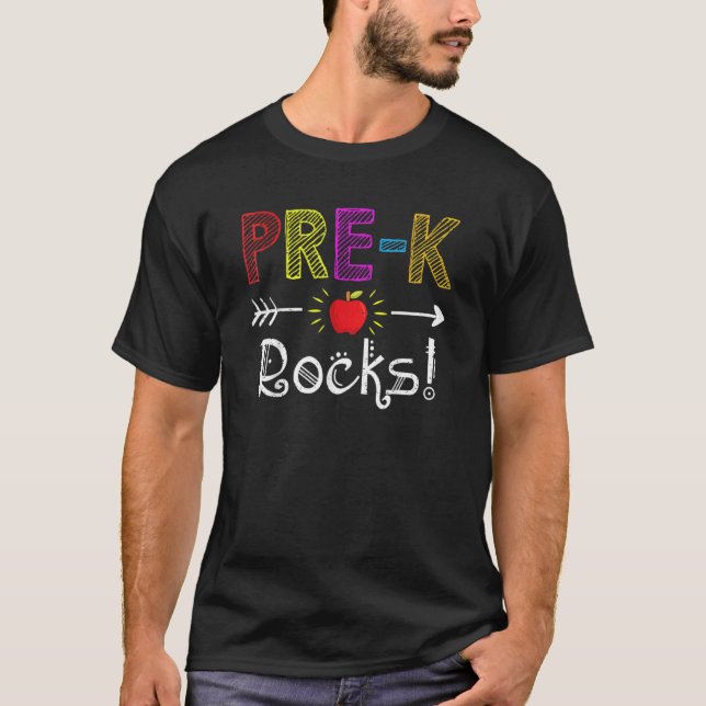 Sten Lärare Student Back to school T Shirt (Framsida)