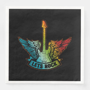 Sten Legend Rock and roll Music Guitar Pappersservett