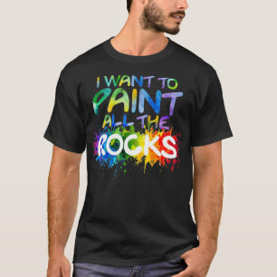 Sten målar upp unga konstnärer som jag vill måla a t shirt