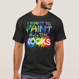 Sten målar upp unga konstnärer som jag vill måla a t shirt