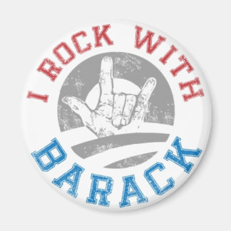 Sten med Barack Magnet