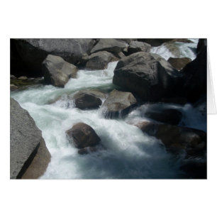Sten - Merced River Hälsningskort