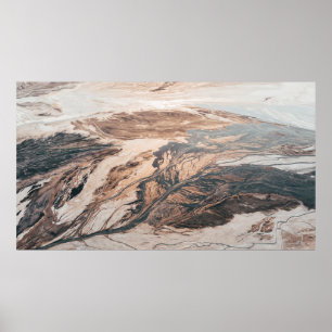 Sten MOUNTAINS AERIALFOTOGRAFI Poster
