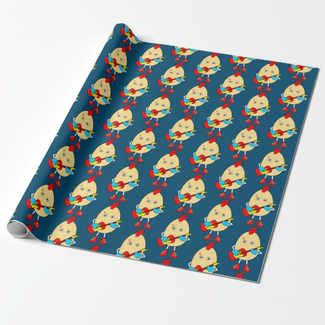 Sten Musician Egghead Presentpapper (Utrullad)