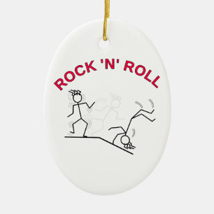 Sten 'N' Roll Julgransprydnad Keramik