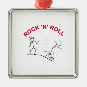 Sten 'N' Roll Julgransprydnad Metall