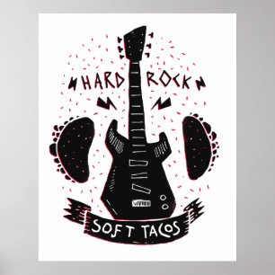 Sten 'n Roll Music Tacos Poster