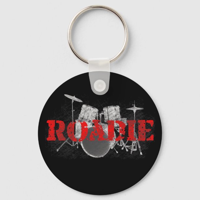 Sten 'n Roll Roadie Keychain Nyckelring (Framsida)