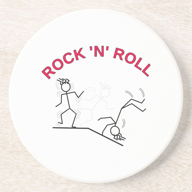 Sten 'N' Roll Underlägg Sandsten (Framsidan)