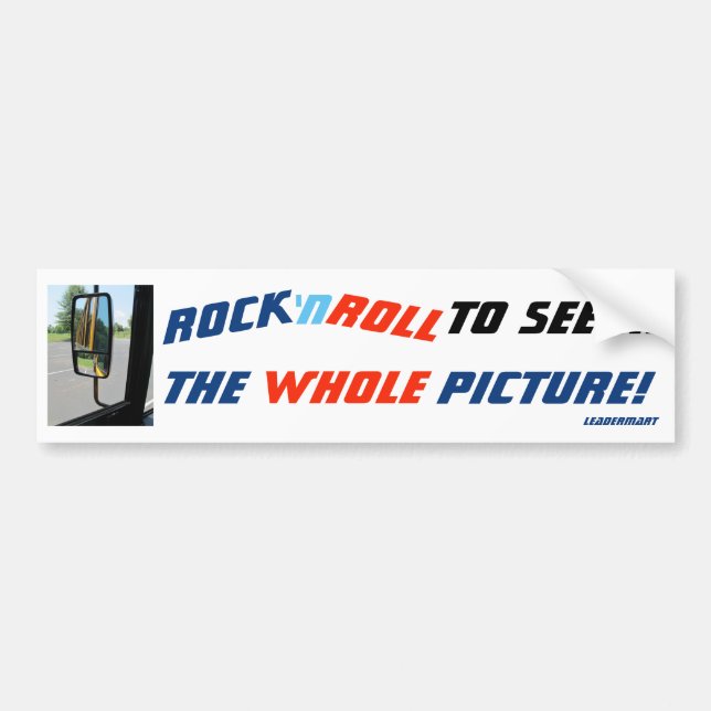 Sten-N-Rulle… som ser helhetsbilden! Bussen Bildekal (Framsidan)