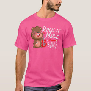 Sten N'Mullrålare Mulldjur Pun Sten och T Shirt