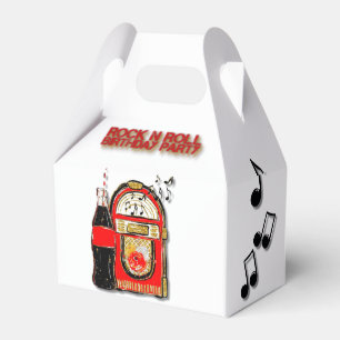 Sten n'Roll Jukebox Födelsedagsfest Presentaskar