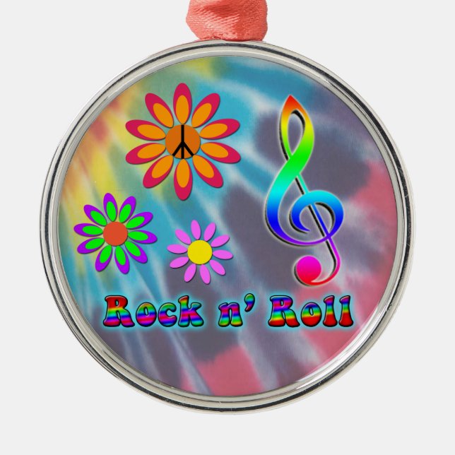 Sten n'Roll Julgransprydnad Metall (Framsidan)